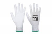 Астатические перчатки с ПУ покрытием ладони PORTWEST A199, размер L A199GRRL