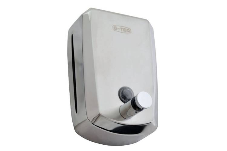 Дозатор для жидкого мыла 1 л. G-teq Lux металл 8610