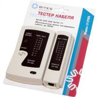 Сетевой тестер кабеля 5bites UTP/FTP/STP RJ45, TEL RJ11/12 LY-CT005