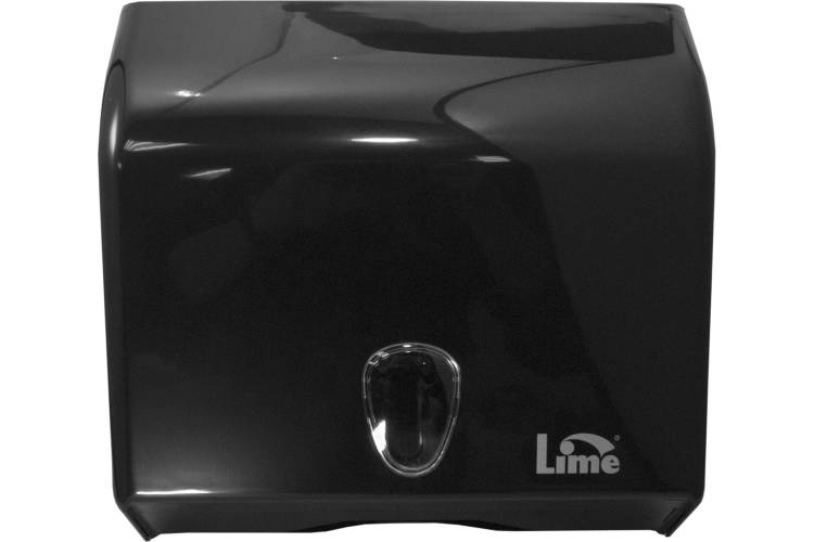 Диспенсер для полотенец LIME V-укладки, черный, 926002