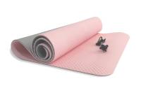 Коврик для йоги IRONMASTER 6 мм, TPE, розовый IRBL17107-P