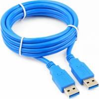 Кабель USB Cablexpert 3.0 Pro CCP-USB3-AMAM-6 AM/AM 1.8м экран синий пакет CCP-USB3-AMAM-6