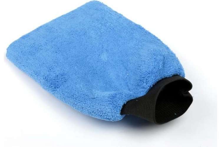Варежка для уборки авто СИМАЛЕНД 24х16 см, синяя 3119576