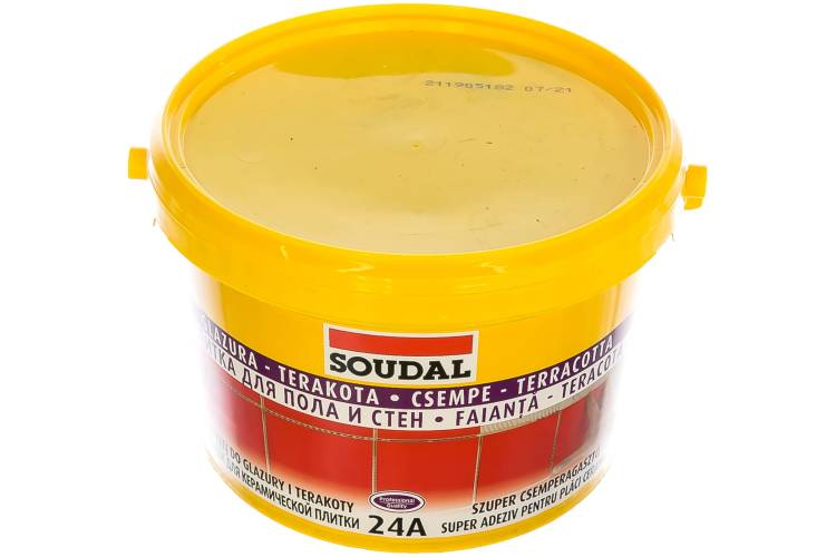 Суперклей для плитки SOUDAL 24А 5 кг 107752