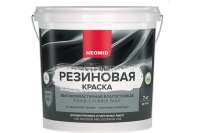 Резиновая краска Neomid Черный 7 кг Н-КраскаРез-7-Черн