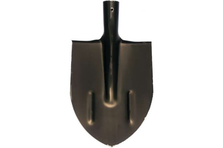 Штыковая лопата ЛКО с рёбрами жёсткости, без черенка, черная Павлово СПЕЦ КПБ-ЛКОЧ