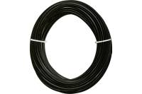 Коаксиальный кабель TWIST RG-6U, 75 Ом CCA, оплетка AL, черный, 10м TWCS-COAX-RG6-CCS-48-OUT-10