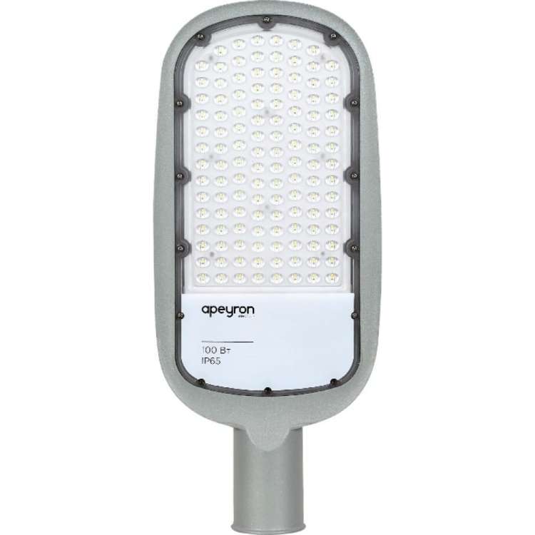 Уличный светодиодный консольный светильник Apeyron 100 Вт, 11000 лм, 5000 К, IP65, КСС -Ш, 495x215x80мм / 29-04