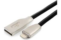 Кабель для Apple Cablexpert AM/Lightning, серия Gold, длина 3м, блистер, черный CC-G-APUSB01Bk-3M