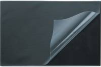 Коврик на стол Attache Economy 530x660 мм, черный с прозрачным верхним листом 1202375
