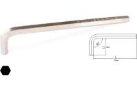 Г-образный удлиненный 6-гранный ключ 14мм IZELTAS 4903220140