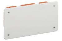 Распаячная коробка ЭРА KRT 172х96х45мм, для твердых стен, саморезы, крышка, IP20 70/630 Б0047259