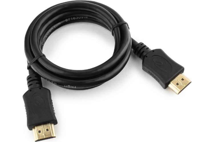 Кабель Cablexpert  серия Light HDMI v1.4, 19M/19M, 1м, черный CC-HDMI4L-1M