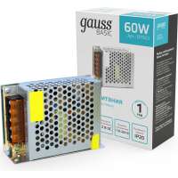 Блок питания Gauss Basic 12V 60W IP20 1/120 BT503