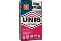 Плиточный клей UNIS Юнис-Гранит 25 кг, класс C1TE 24670 4607005180018