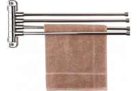 Вешалка для полотенец PRIMANOVA 4-х рожковая, 47 см, хром M-CA04-KR