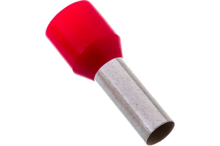 Втулочный наконечник Klauke 10мм2, 12мм цвет по DIN46228ч.4 - красный klk47612