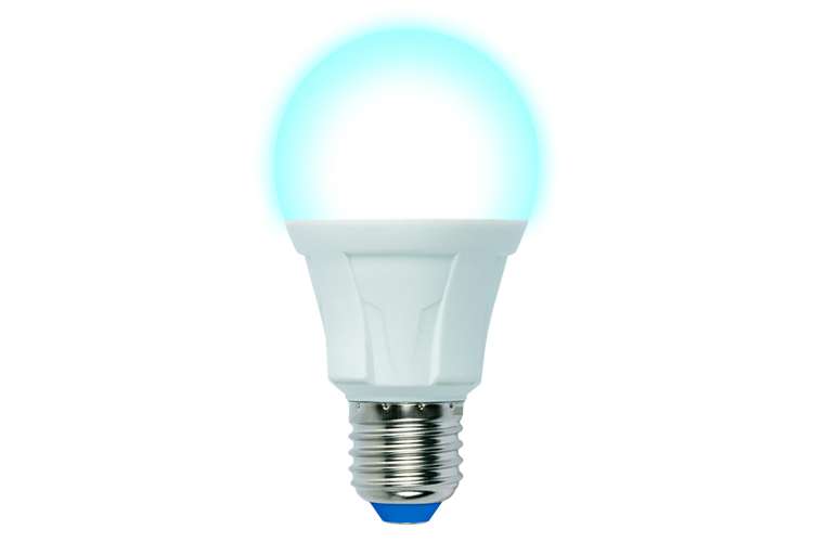 Светодиодная лампа Uniel Форма А, матовая LED-A60 16W/6500K/E27/FR PLP01WH UL-00005035