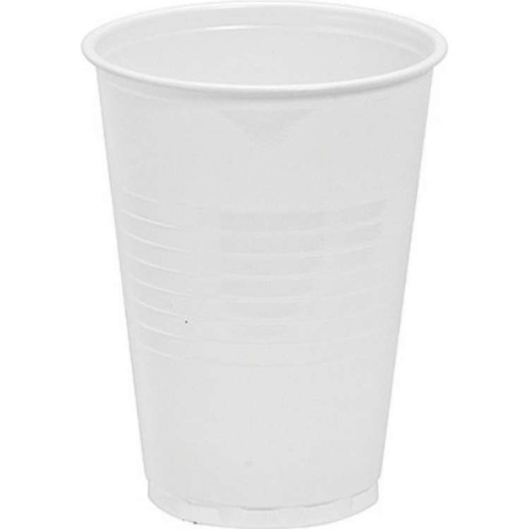 Пластиковый стакан PAPSTAR 180 мл, D70 мм, белый 1/100/3000 PS-12151