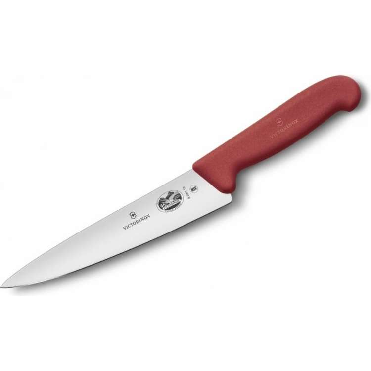 Разделочный нож Victorinox, лезвие 15 см, красный 5.2001.15