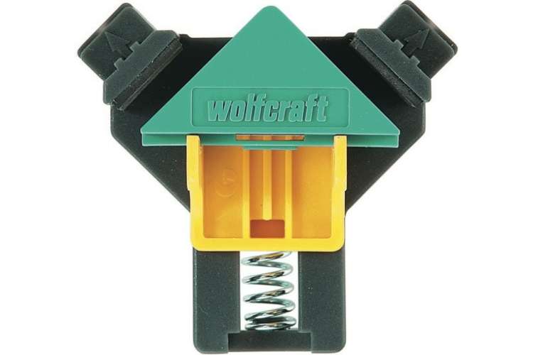 Угловые тиски для фиксации досок Wolfcraft 3051000, 10-22 мм
