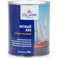 Лак яхтный матовый OLIMP 0,9 л 20424