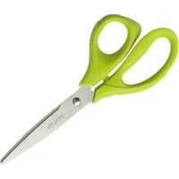Тупоконечные ножницы Attache Spring 175 мм, эргономичные ручки без покрытия, цвет салатовый 880860