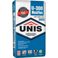 Плиточный клей UNIS U-300 MaxiFlex 25 кг, С2ТЕS1 4607005184689