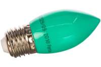 Светодиодная лампа FERON 1W 230V E27 зеленый, LB-376 25926