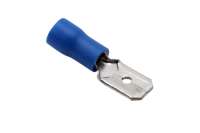Клемма REXANT плоская изолированная штекер 6.3 мм 1.5-2.5 кв.мм синяя 08-0333