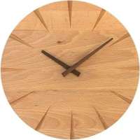 Настенные часы Apeyron круглые, корпус коричневый, дерево WD200919