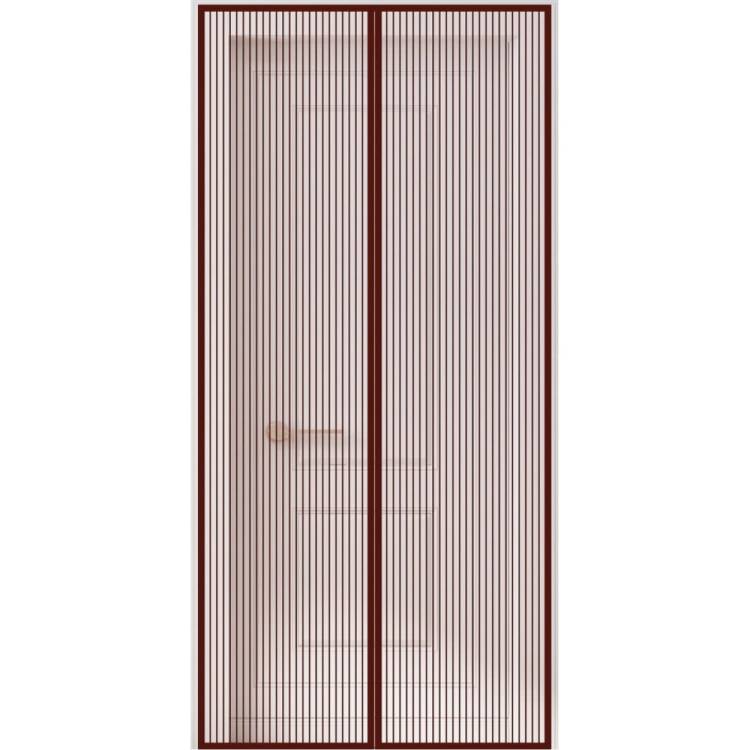 Москитная дверная сетка на магнитах DASWERK 100x210 см, антимоскитная, коричневая 607986