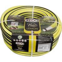 Поливочный армированный шланг REDO Premium Lemon пятислойный, 1/2", 50 м 601250