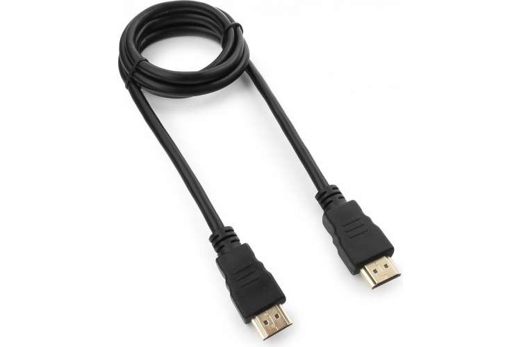 Кабель HDMI Гарнизон 1м, v1.4, M/M, черный, пакет GCC-HDMI-1M