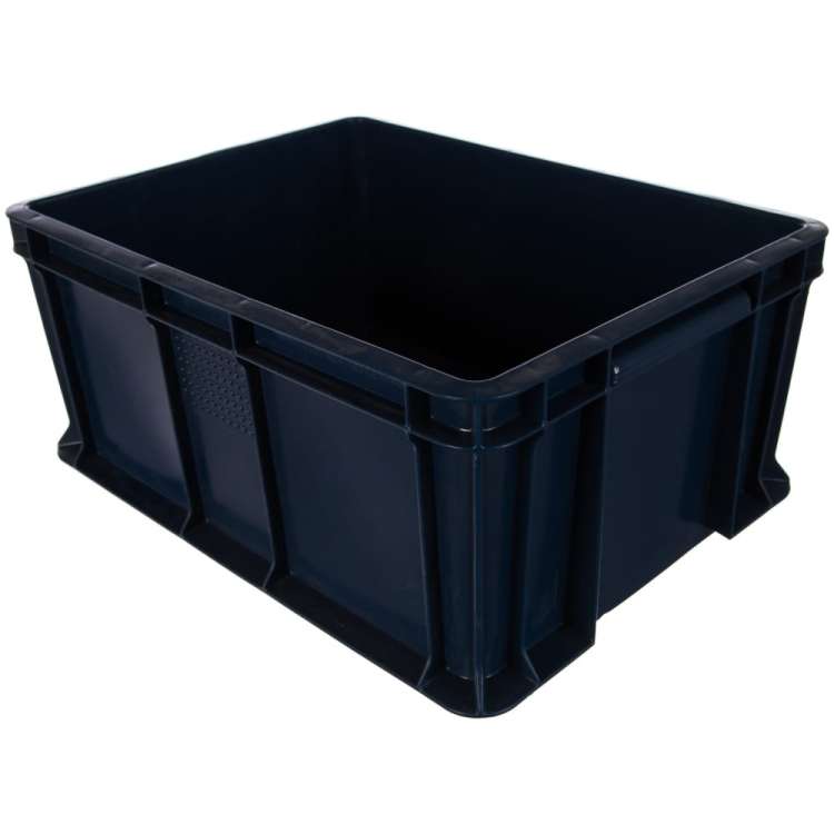 Сплошной ящик, 400x300x180 мм, цвет синий Тара.ру 18636