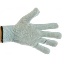 Трикотажные перчатки СИБРТЕХ, акрил, голубые, оверлок 68656