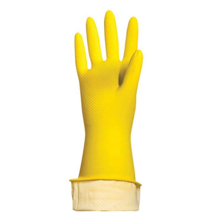 Хозяйственные латексные перчатки ЛАЙМА Премиум, размер M 600571