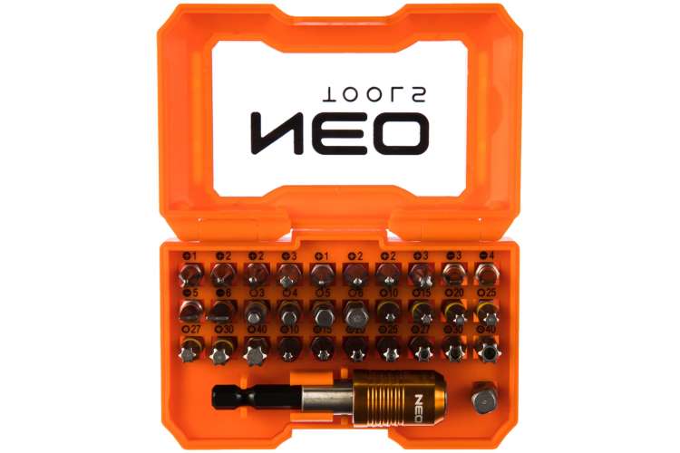 Насадки с держателем NEO Tools 32 шт. 06-106