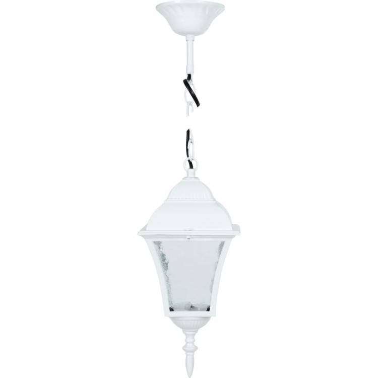 Садово-парковый светильник De Fran Е27 60Вт IP43 белый, фактурное стекло, TV-880HG w