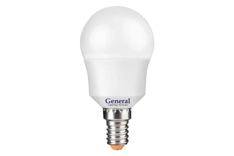 Светодиодная лампа General Lighting Systems Шарик G45F-7W-E14-640700