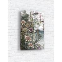 Картина на стекле ARTABOSKO цветочный рай 1 40x60 см WBR-11-731-04/1