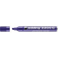 Заправляемый перманентный маркер Edding клиновидный наконечник, 1-5 мм, фиолетовый E-2200C#8