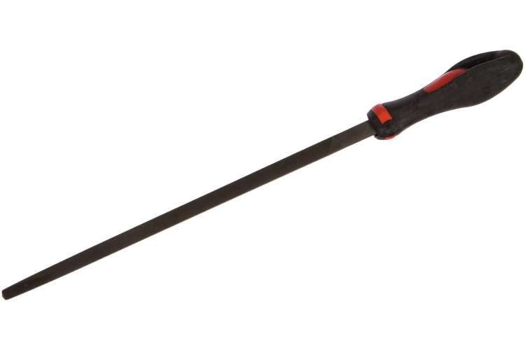 Квадратный напильник с ручкой PVC (300 мм, насечка №2 средняя) BAUM 3732300