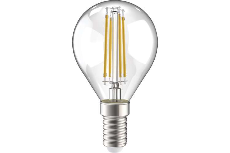 Лампа IEK серия 360, LED, G45, шар прозрачный, 5вт, 230В, 3000К, E14 LLF-G45-5-230-30-E14-CL