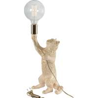 Настольный светильник BOGACHO Кот Эдисон 59 см бежевого цвета с лампой СБ-170/кремовый
