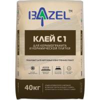 Клей для керамогранита и керамической плитки Bazel С1 40 кг 4673726450112