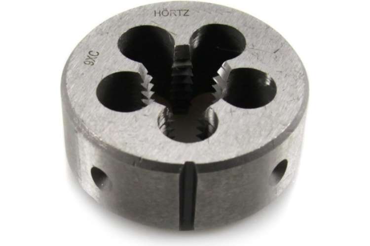 Трубная цилиндрическая плашка HORTZ G 3/8" 9ХС 204130