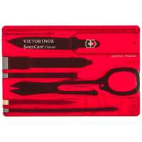 Швейцарская карточка Victorinox SwissCard Ruby 0.7100.T красная