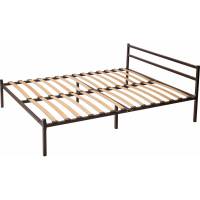 Разборная кровать Элимет 1800x2000 мм металлическая с опорами и спинкой БП-00002068