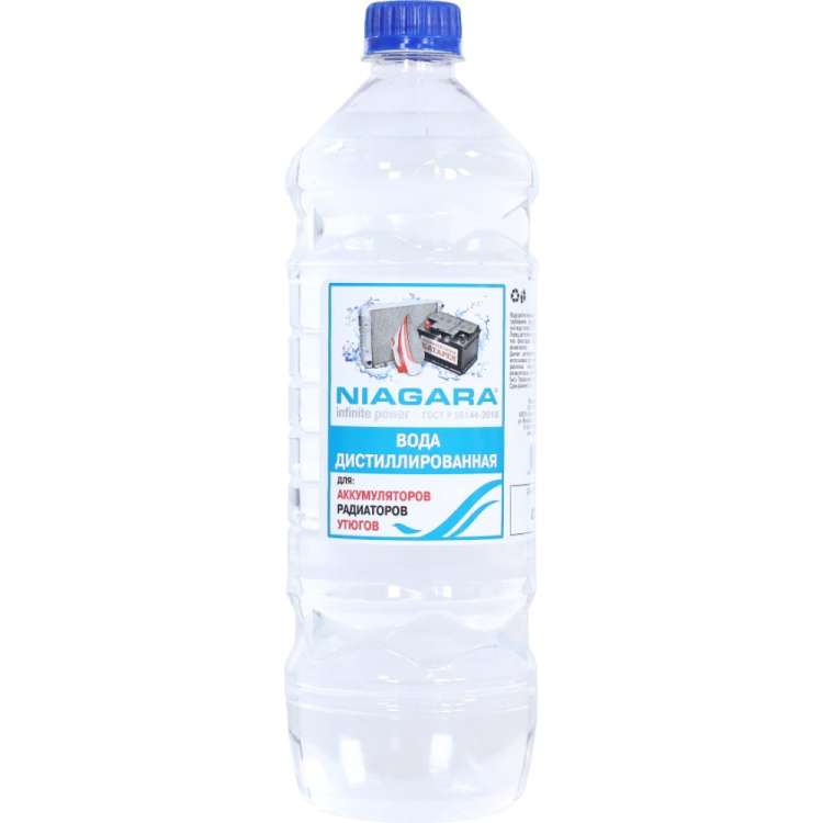 Вода дистиллированная Ниагара 1 л NIAGARA 001012000004